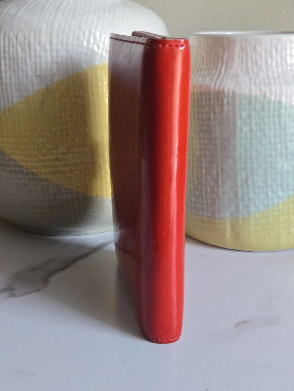 GUC Louis Vuitton PM Red Vernis Leather Agenda Cover